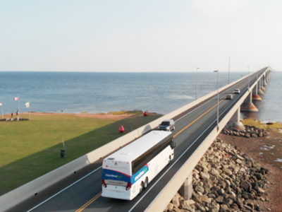 Winding roads on cabot trail